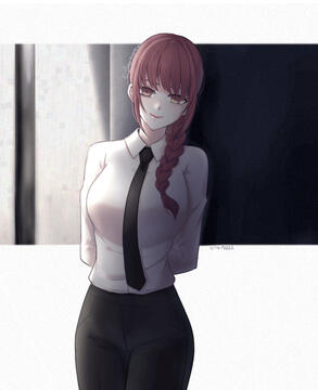 Afterwork Greeting - Makima || Chainsaw Man
