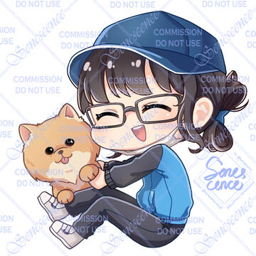 Friends as Cheebs || Chibi keychain design